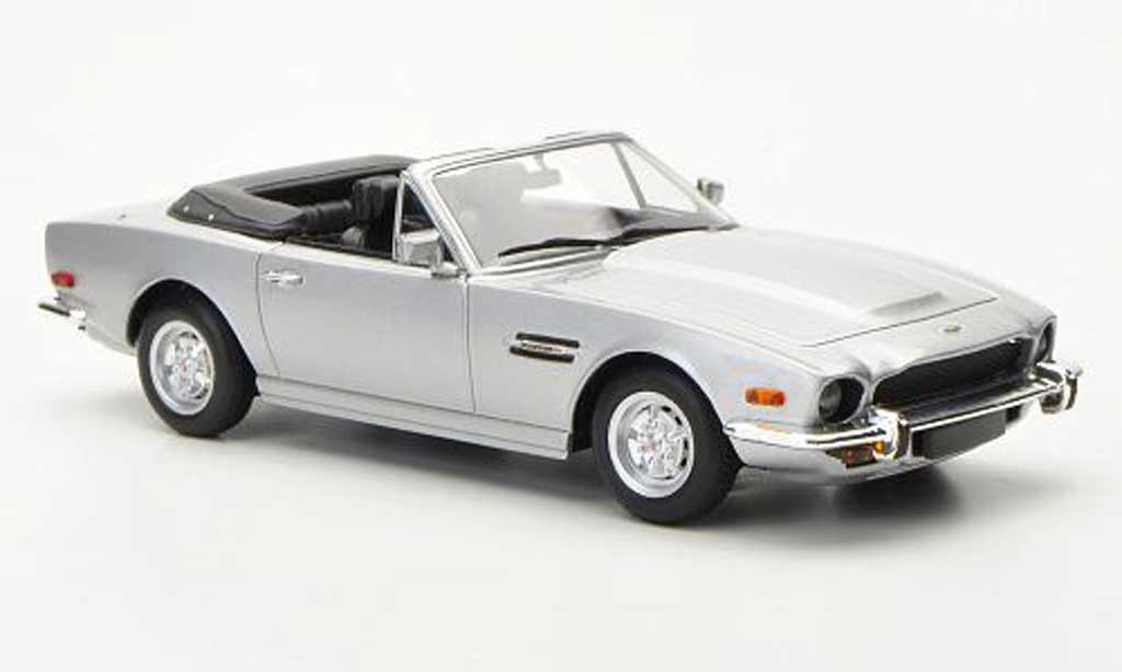 Aston Martin V8 Volante 1/43 Minichamps Volante grigio LHD 1987 modellino in miniatura