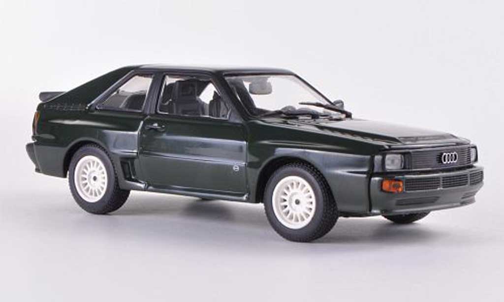 Audi Sport Quattro 1/43 Minichamps grun 1984 modellino in miniatura