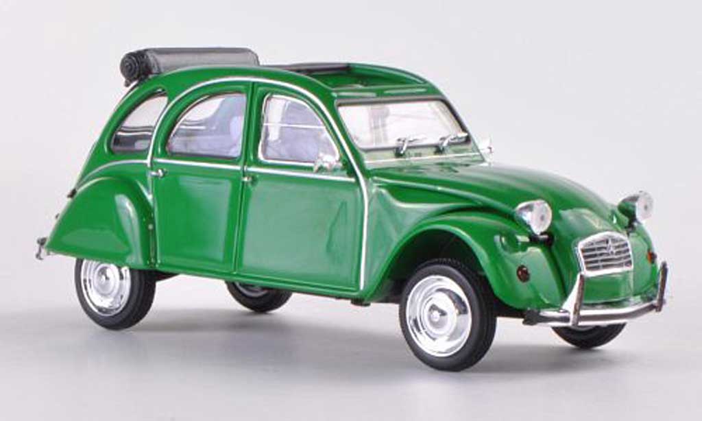 Citroen 2CV 1/43 Minichamps grun 1978 modellino in miniatura