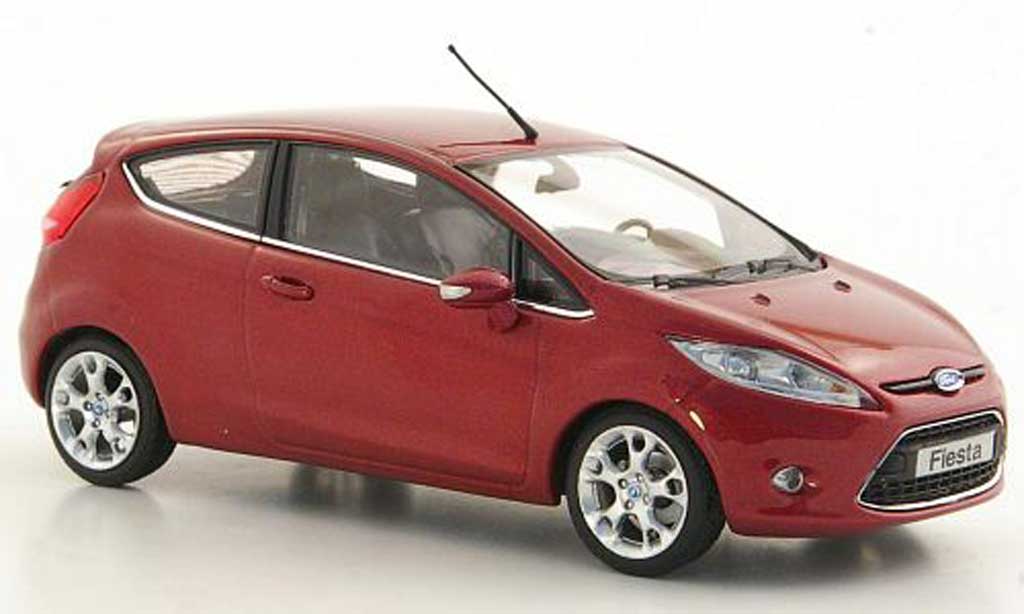 Ford Fiesta 1/43 Minichamps Mk VII lila 3-Turer 2008 modellino in miniatura