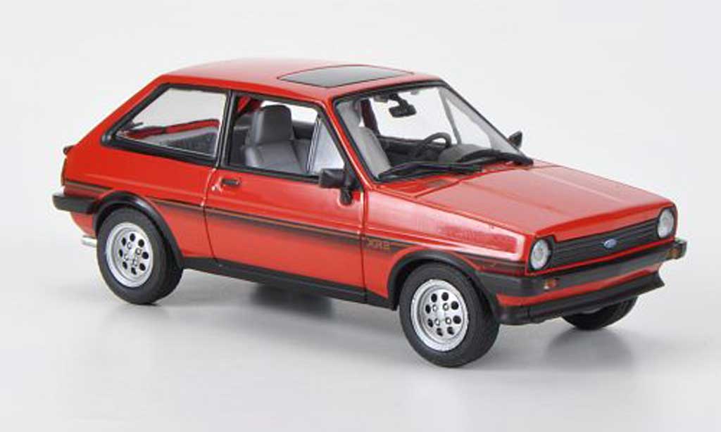 Ford Fiesta 1981 1/43 Minichamps 1981 MkI XR2 rosso modellino in miniatura