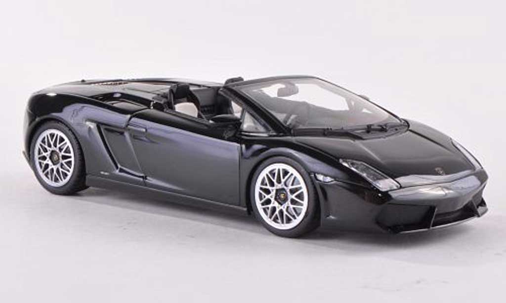 Lamborghini Gallardo LP560-4 LP560-4 1/43 Minichamps Spyder nero 2009 modellino in miniatura