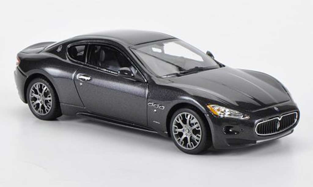Maserati Gran Turismo 1/43 Minichamps S grigio 2008 modellino in miniatura