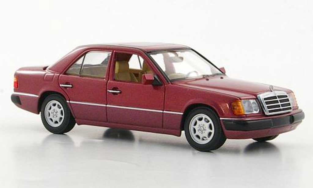 Mercedes 230 E 1/43 Minichamps E E (W124) rosso 1991 modellino in miniatura