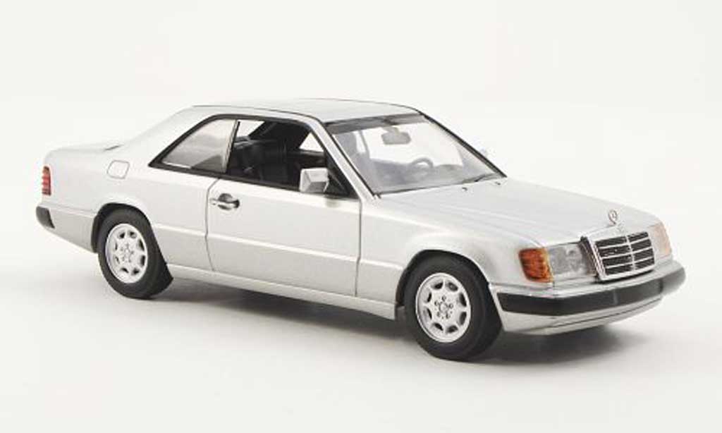 Mercedes 300 CE 1/43 Minichamps CE 24 (W124) grigio 1990 modellino in miniatura