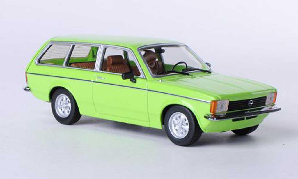 Opel Kadett C 1/43 Minichamps C Caravan grun 1978 modellino in miniatura