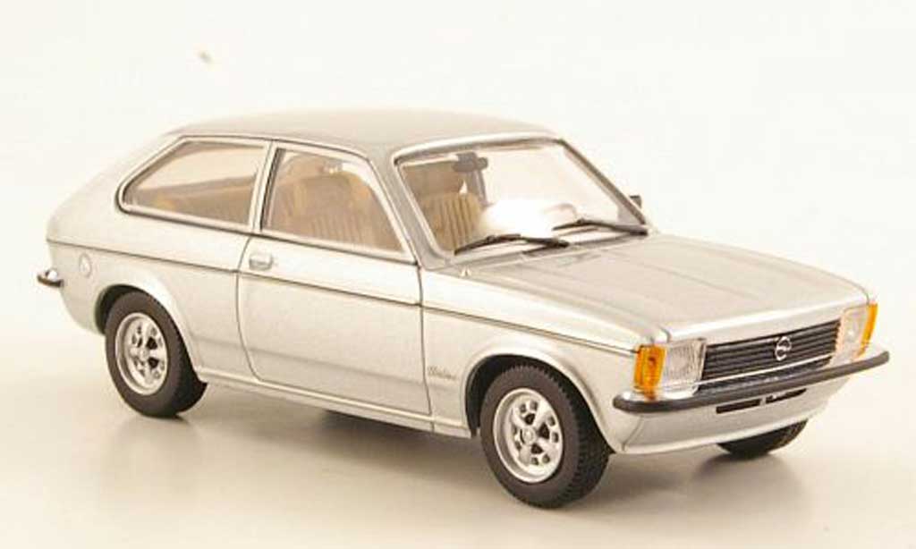 Opel Kadett C 1/43 Minichamps C City grigio 1978 modellino in miniatura