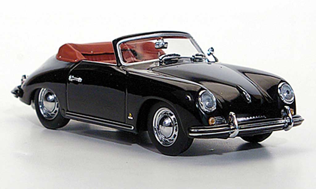 Porsche 356 1954 1/43 Minichamps 1954 Cabriolet nero modellino in miniatura