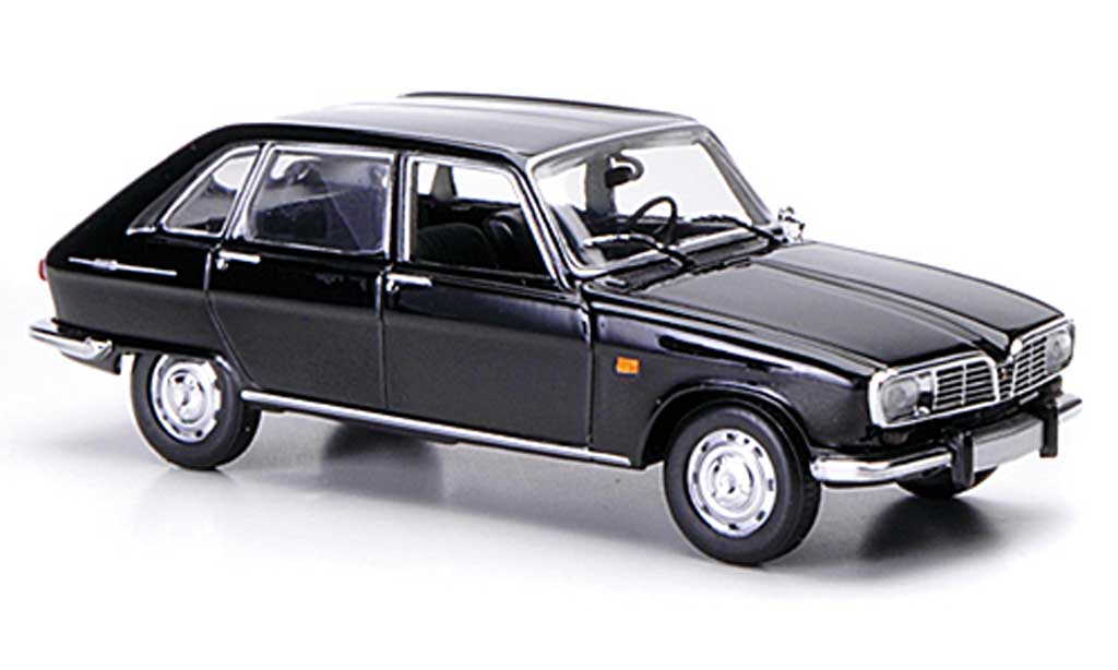 Renault 16 1/43 Minichamps nero 1965 modellino in miniatura