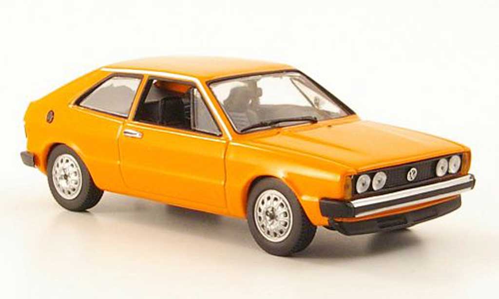 Volkswagen Scirocco 1/43 Minichamps I orange 1974 modellino in miniatura