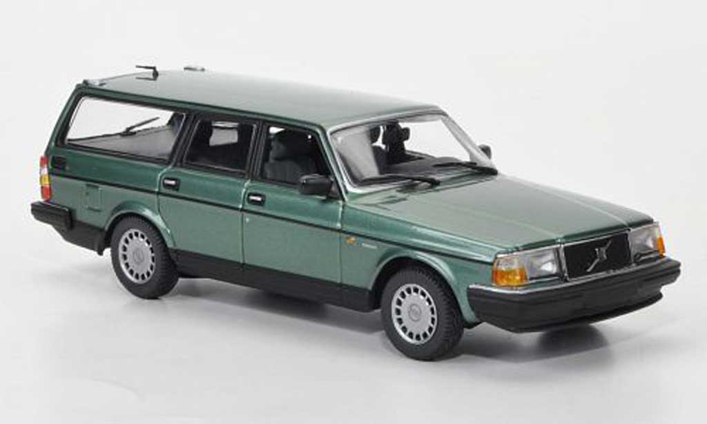 Volvo 240 GL 1/43 Minichamps GL Kombi grun 1986 modellino in miniatura