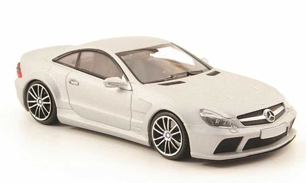 Mercedes Classe SL 65 1/43 Minichamps 65 AMG Black Series (R230) mattgrigio 2009 modellino in miniatura