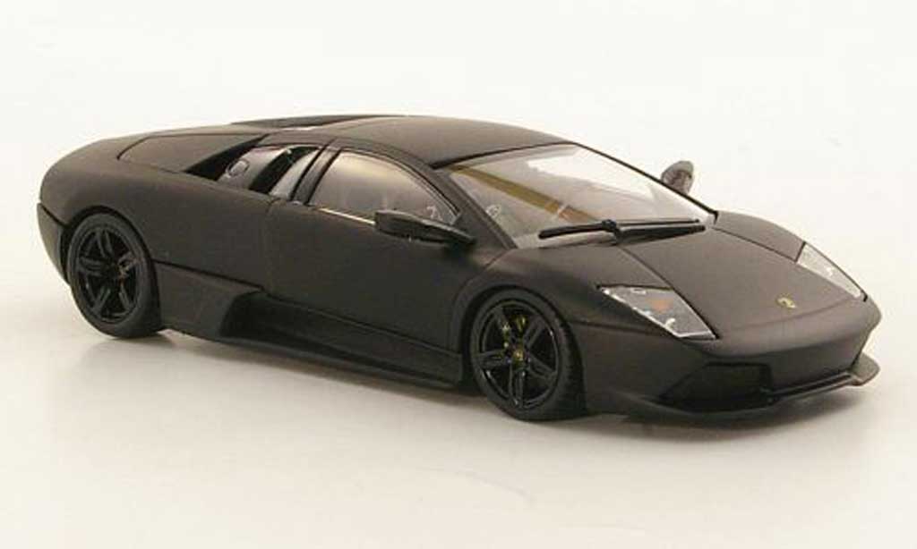 Lamborghini Murcielago LP640 1/43 Minichamps LP640 LP640 mattnero 2008 modellino in miniatura