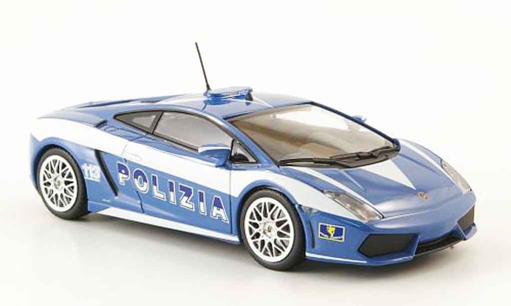 Lamborghini Gallardo LP560-4 LP560-4 1/43 Minichamps police 2009 modellino in miniatura