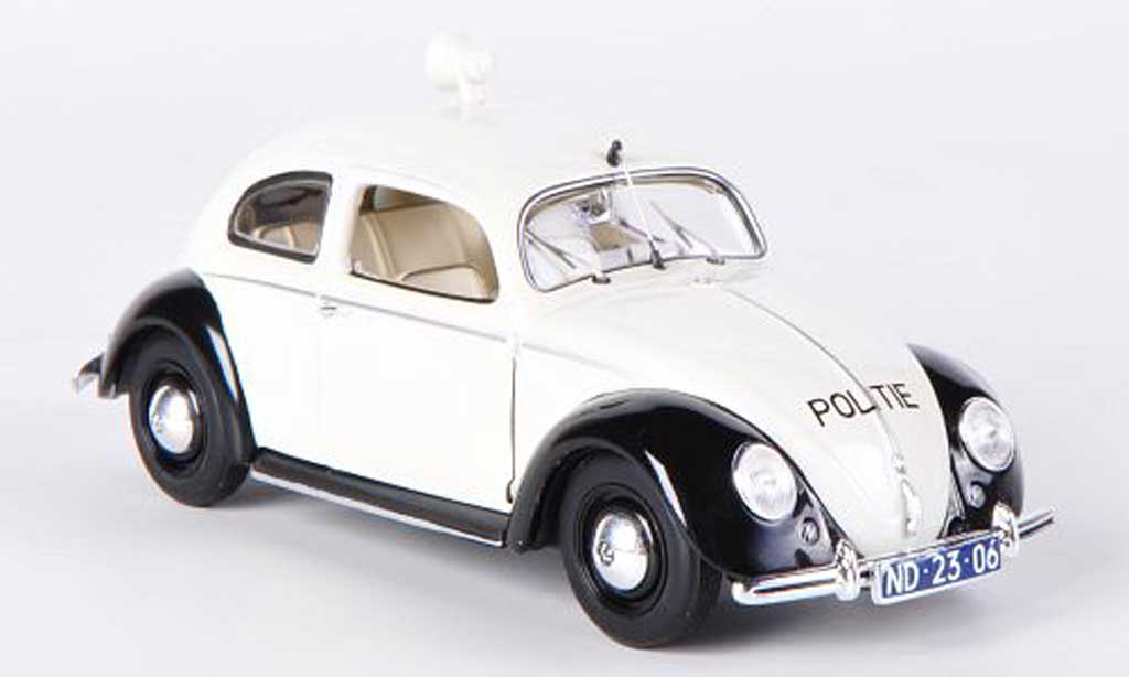 Volkswagen Kafer 1/43 Minichamps 1200 Export Politie Polizei (NL) 1951 modellino in miniatura