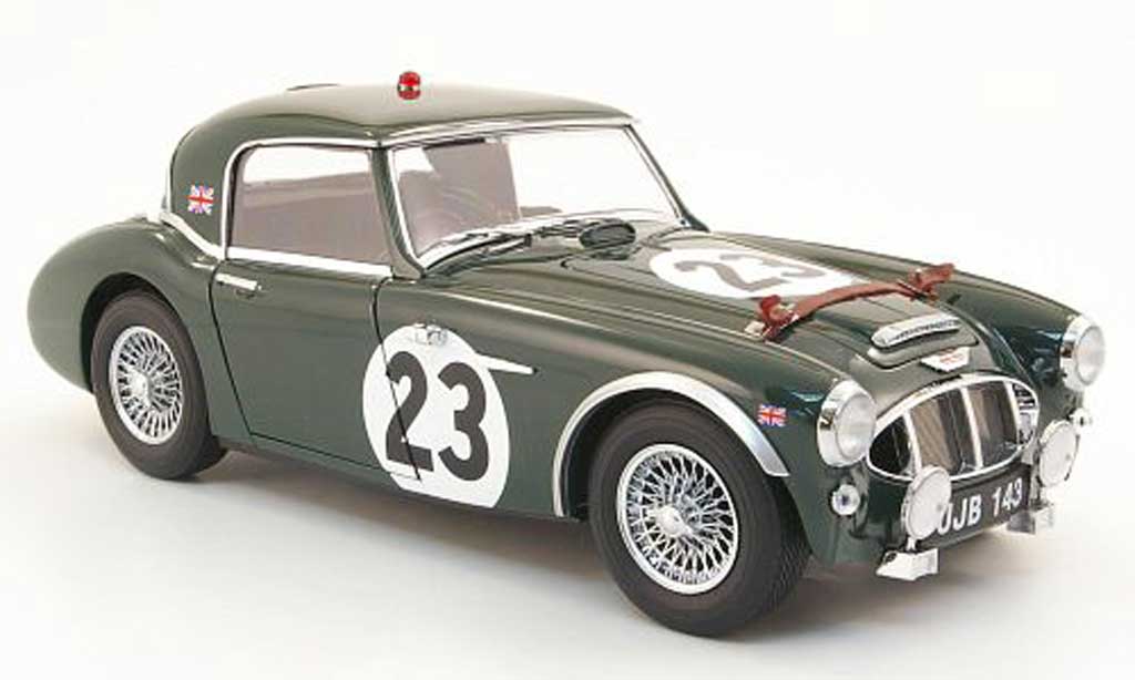 Austin Healey 3000 1/18 Kyosho no.23 24h le mans 1960 modellino in miniatura