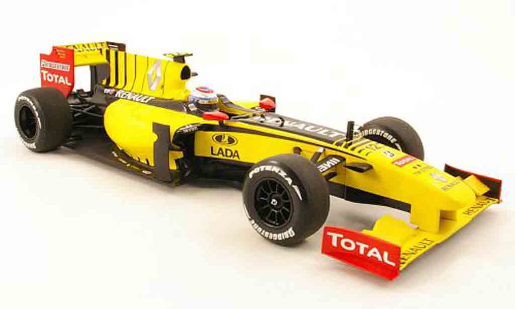 Renault F1 1/18 Minichamps team no.12 showcar 2010 modellino in miniatura