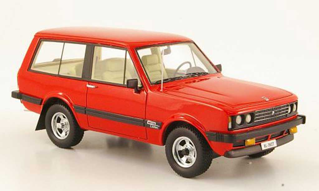 Monteverdi Safari 1/43 Neo rosso 1976 modellino in miniatura