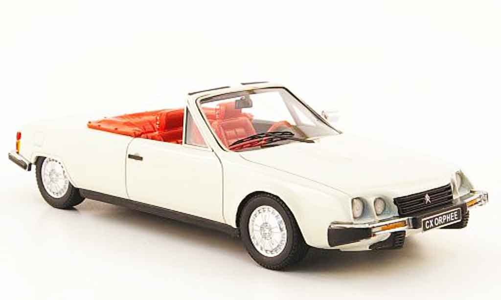 Citroen CX 1/43 Neo orphee cabriolet bianco 1983 modellino in miniatura