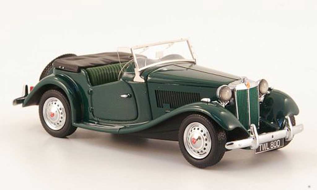 MG TD 1/43 Neo MkII verde RHD 1950 modellino in miniatura