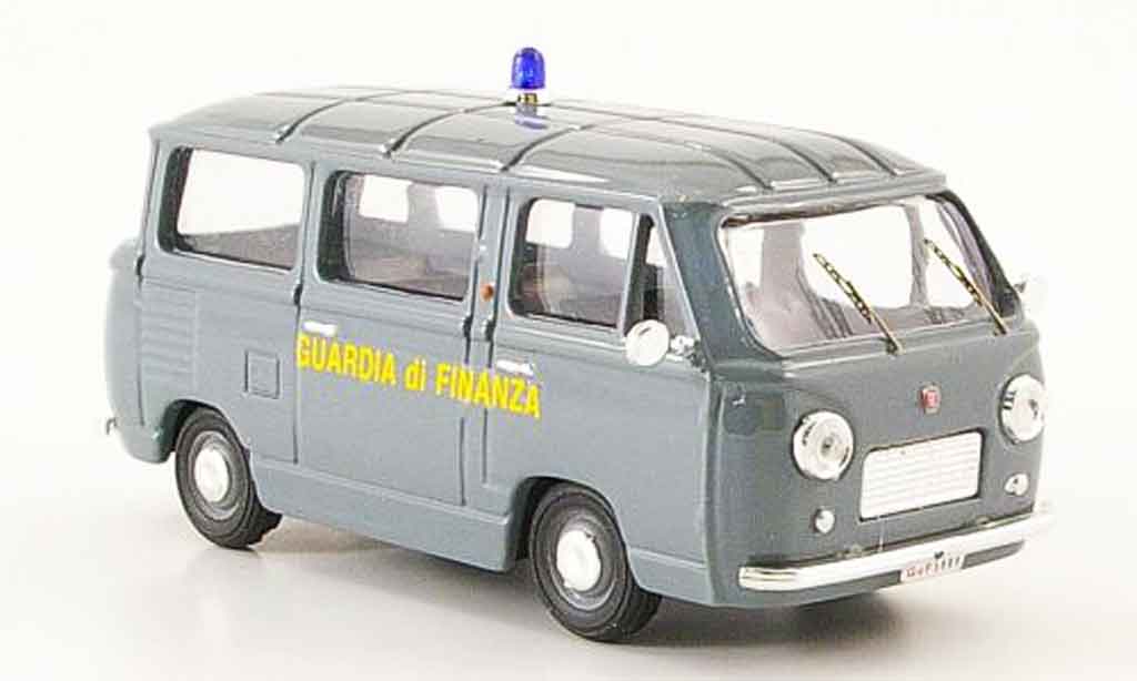 Fiat 900 1/43 Pego T Minibus Guardia di Finanza modellino in miniatura