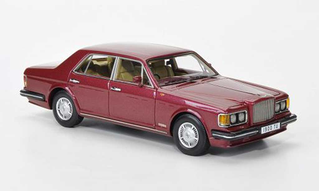 Bentley Turbo R 1/43 Neo rosso RHD 1985 modellino in miniatura