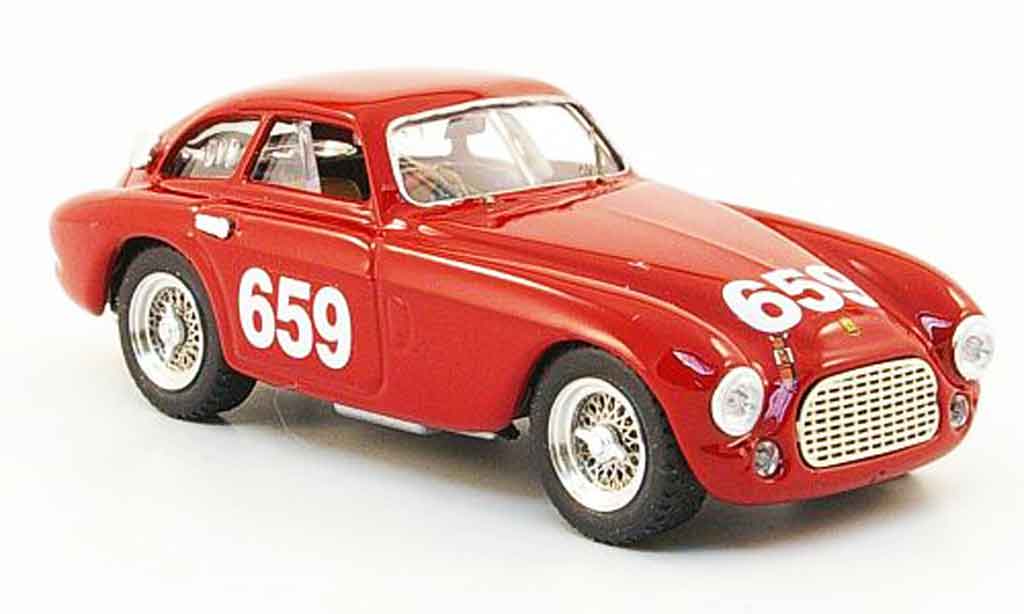Ferrari 166 1950 1/43 Art Model 1950 coupe no.659 mille miglia modellino in miniatura