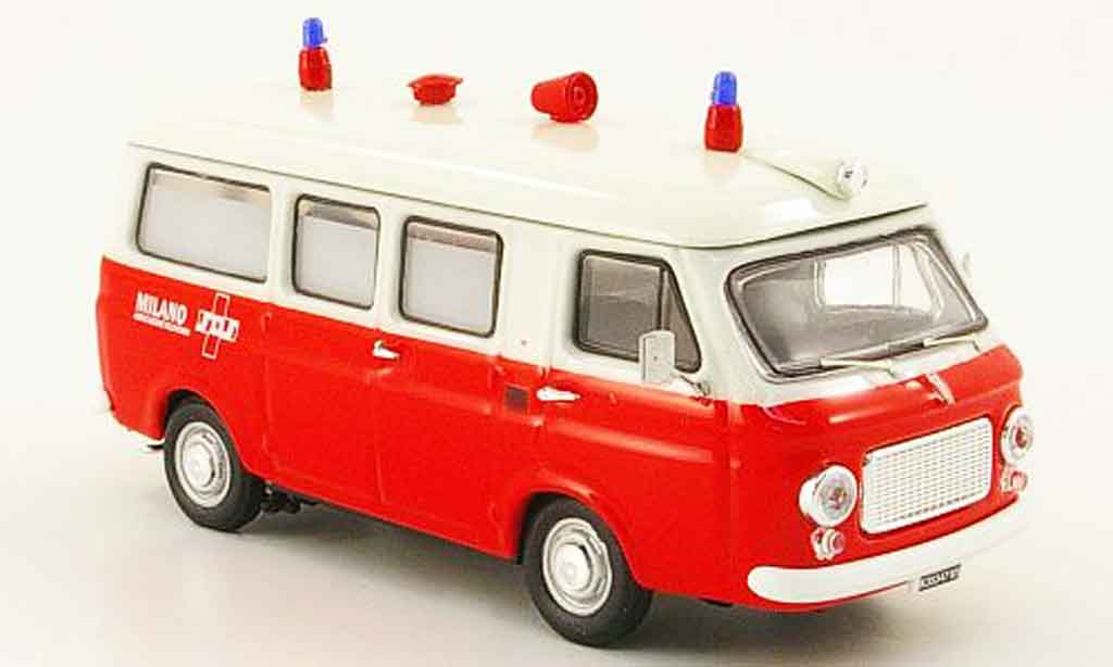 Fiat 238 1/43 Rio Ambulanz Mailand KTW 1968 modellino in miniatura