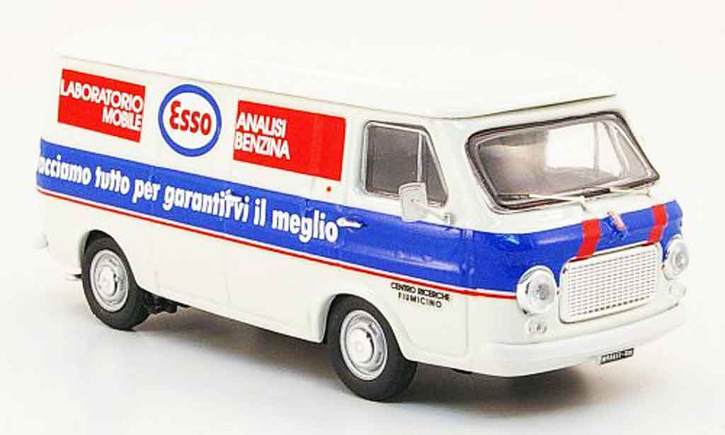 Fiat 238 1/43 Rio Kasten Esso Laboratorio Mobile 1974 modellino in miniatura