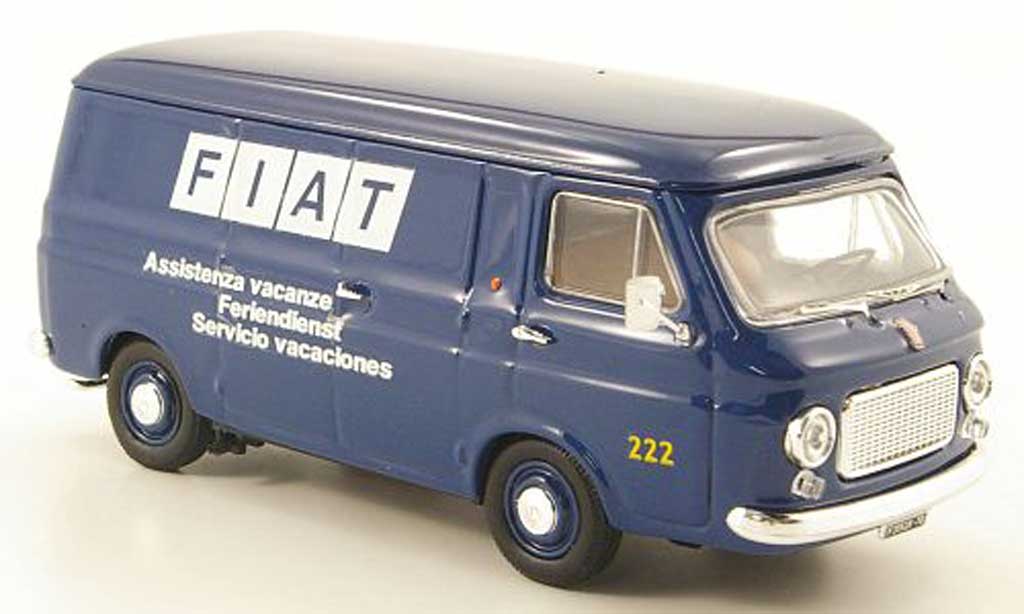 Fiat 238 1/43 Rio Kasten Feriendienst 1970 modellino in miniatura