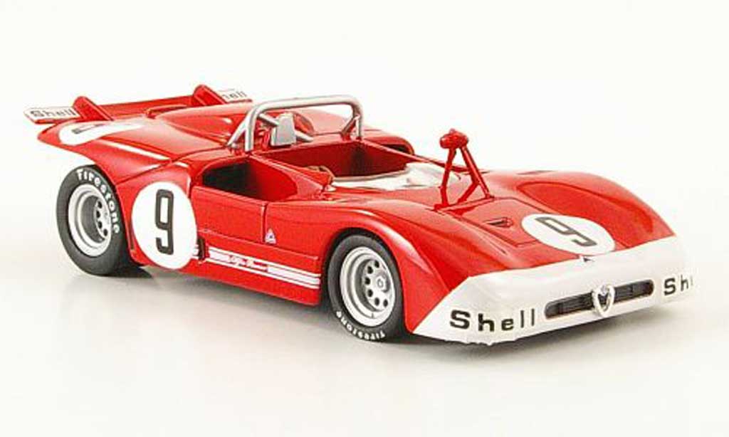 Alfa Romeo 33.3 1972 1/43 M4 1972 No.9 Daytona modellino in miniatura