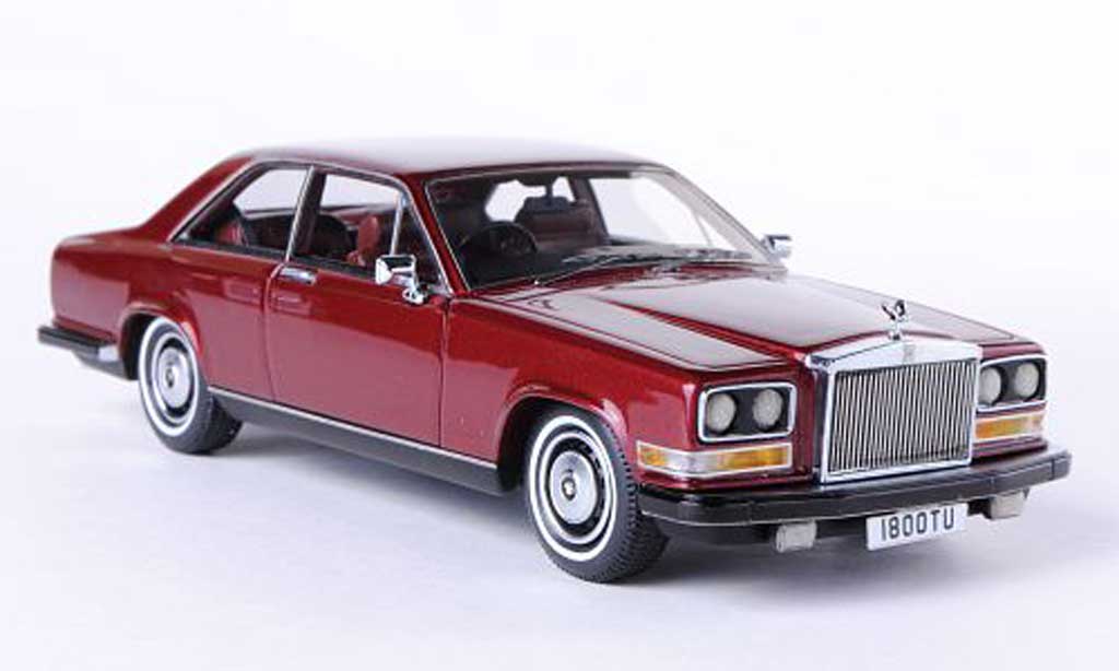 Rolls Royce Camargue 1/43 Neo rosso RHD 1975 modellino in miniatura