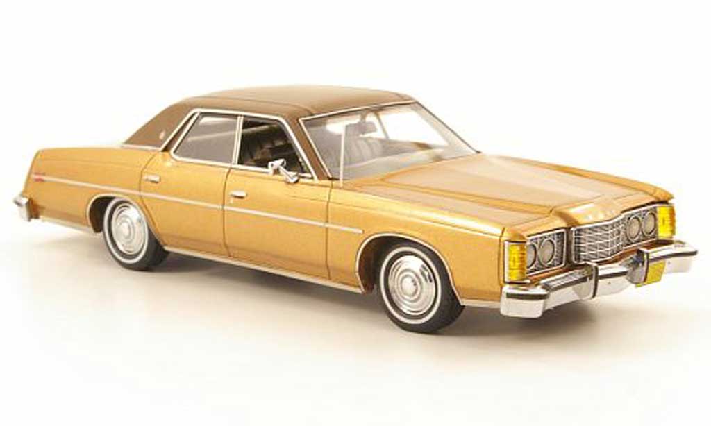 Ford LTD 1973 1/43 Neo 1973 le cuivre/nero-brun modellino in miniatura