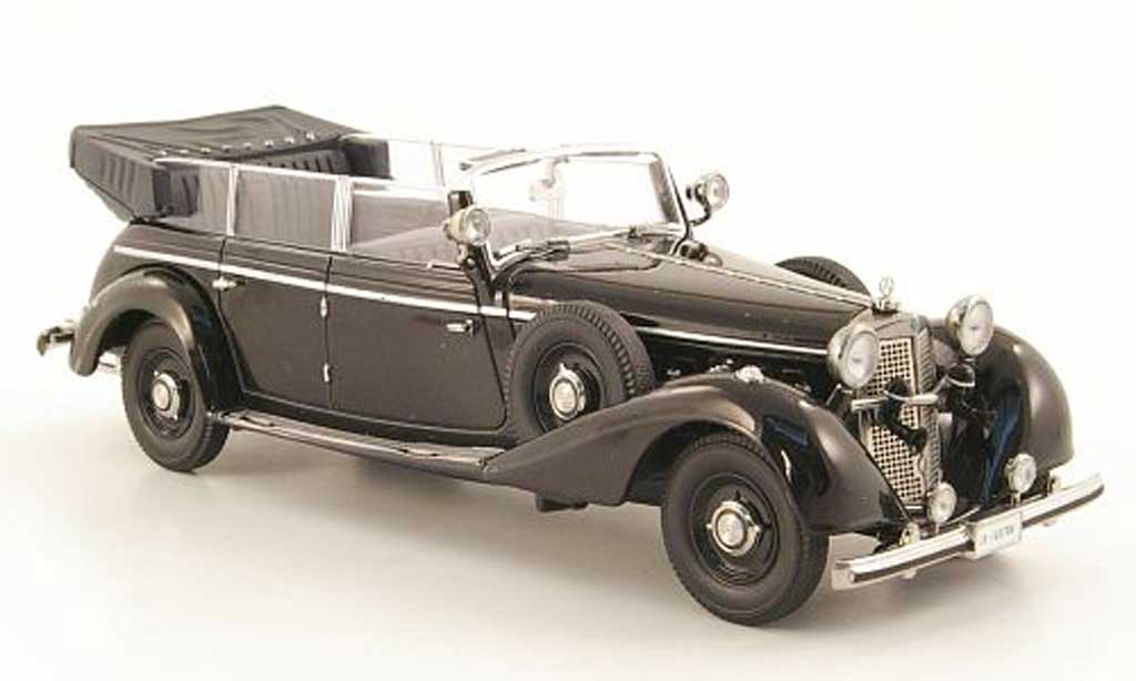 Mercedes 770 1/43 Signature Cabriolet nero 1938 modellino in miniatura