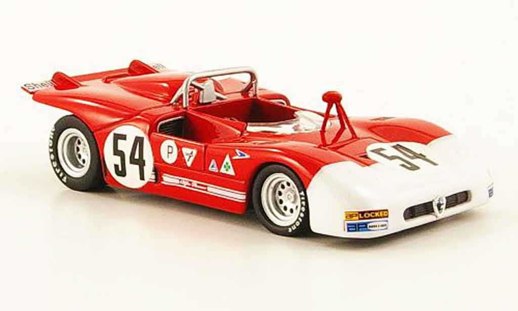 Alfa Romeo 33.3 1971 1/43 M4 1971 no.54 brands hatch modellino in miniatura