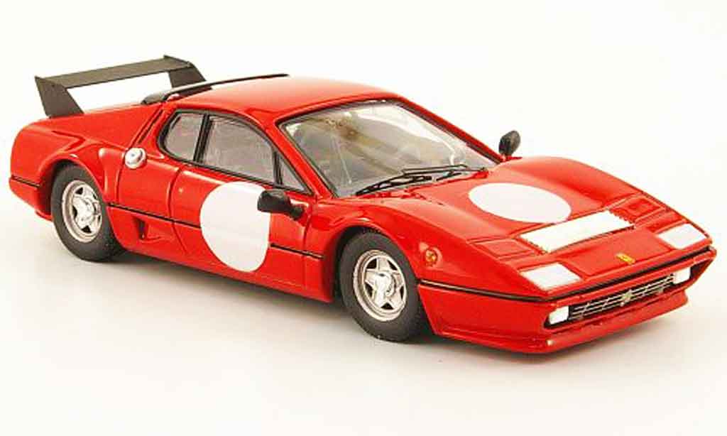Ferrari 512 BB 1/43 Best BB rosso test a fiorano 1978 modellino in miniatura