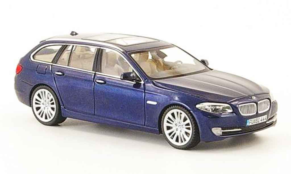 Bmw 525 F11 1/43 Schuco F11 d Touring blu 2010 modellino in miniatura