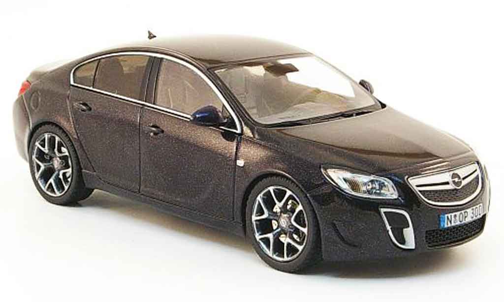 Opel Insignia OPC 1/43 Schuco OPC nero 2009 modellino in miniatura