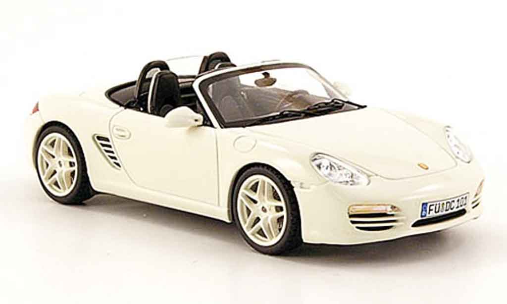 Porsche Boxster 1/43 Schuco (987) bianco modellino in miniatura