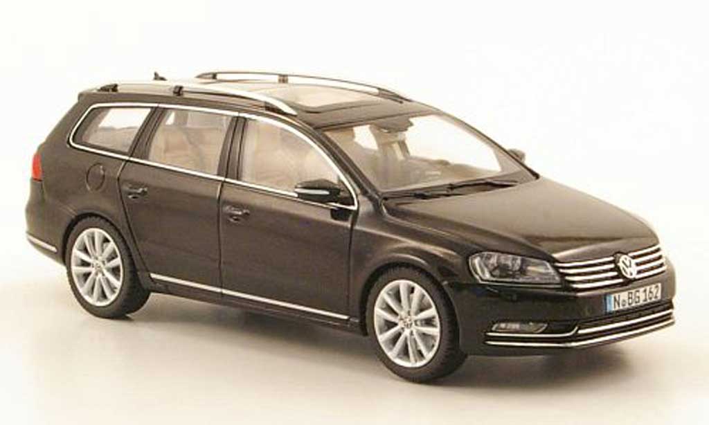 Volkswagen Passat 1/43 Schuco Variant (B7) nero 2010 modellino in miniatura