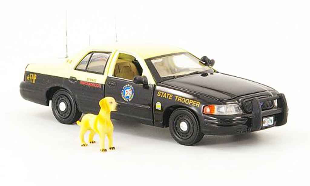 Ford Crown 1/43 First Response Victoria Florida Highway Patrol K 9 modellino in miniatura