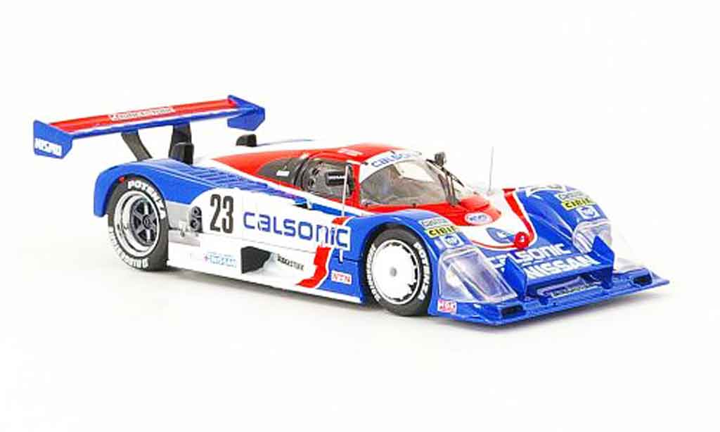 Nissan R88 1/43 Ebbro C No.23 Calsonic 500km Fuji 1989 modellino in miniatura