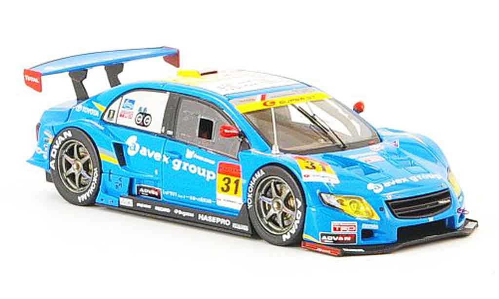 Toyota Corolla 1/43 Ebbro axio no.31 super gt 2009 modellino in miniatura