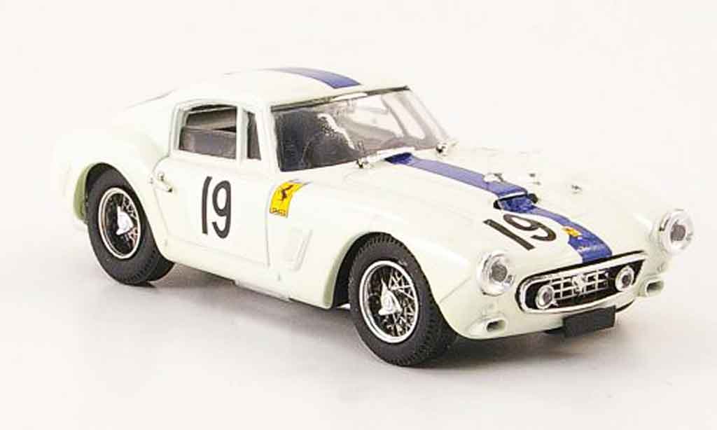 Ferrari 250 GT 1961 1/43 Bang GT 1961 swb no.19 24h le mans modellino in miniatura