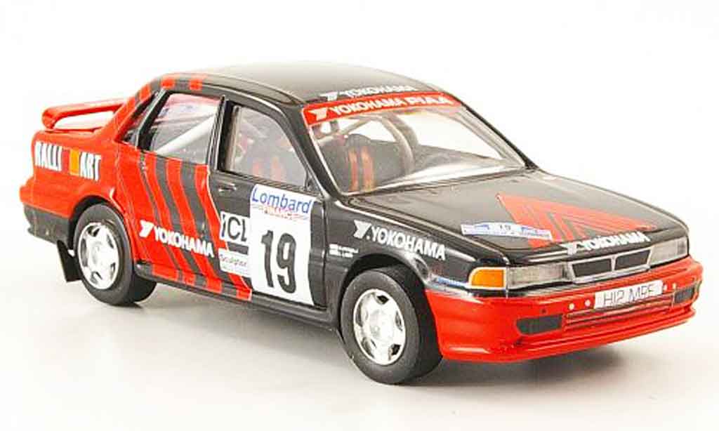 Mitsubishi Galant VR4 1/43 Trofeu VR4 No.2 Yokohama R.A.C. 1992 modellino in miniatura