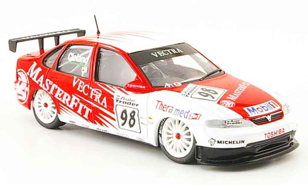 Opel Vectra 1/43 Onyx No.98 Masterfit BTCC 1998 modellino in miniatura