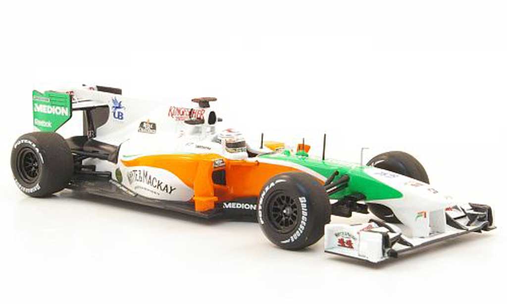 Mercedes F1 2010 1/43 Minichamps 2010 Force India VJM03 A.Sutil modellino in miniatura