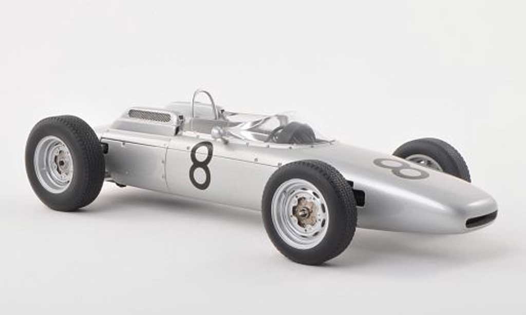 Porsche 804 1962 1/18 Autoart 1962 F1 No.8 J.Bonnier GP Nuerburgring modellino in miniatura