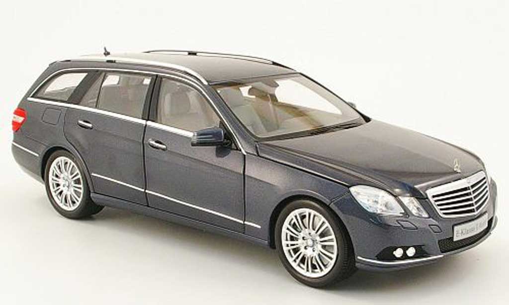 Mercedes Classe E 1/18 Minichamps break (s212) grigio 2009 modellino in miniatura