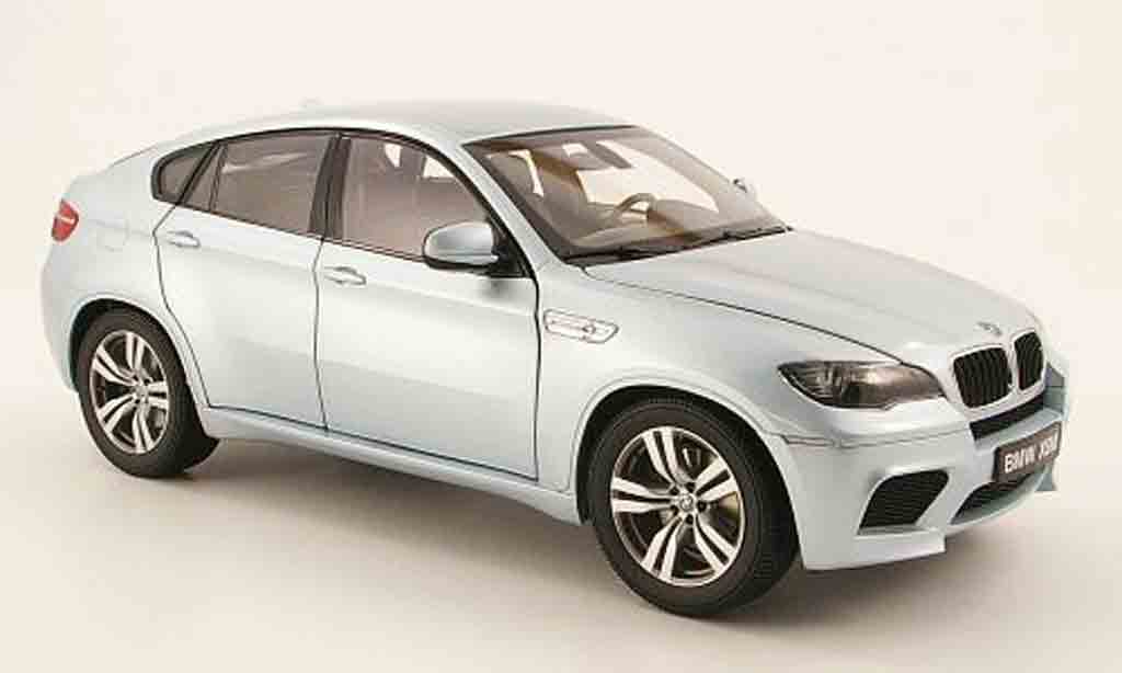 Bmw X6 E71 1/18 Kyosho E71 M grigio modellino in miniatura